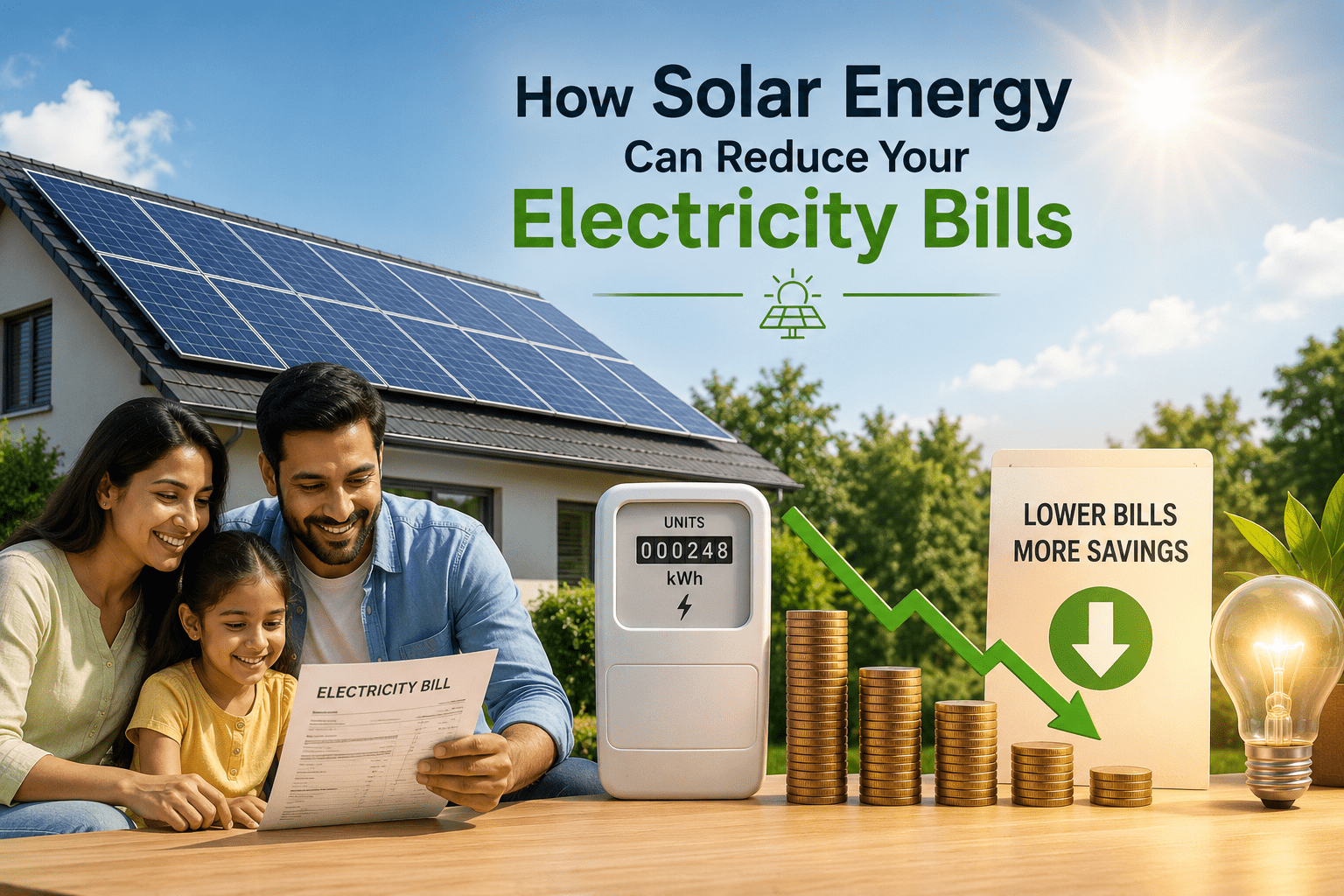 How Solar Energy Can Reduce Your Electricity Bills